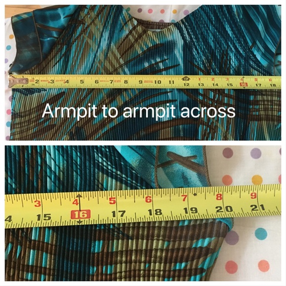 VIOLIN Woman’s Accordion Pleated Pullover Blouse 2X - Picture 14 of 16